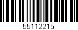 Código de barras (EAN, GTIN, SKU, ISBN): '55112215'