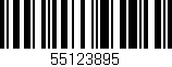 Código de barras (EAN, GTIN, SKU, ISBN): '55123895'