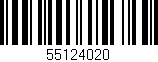 Código de barras (EAN, GTIN, SKU, ISBN): '55124020'