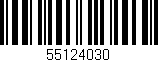 Código de barras (EAN, GTIN, SKU, ISBN): '55124030'