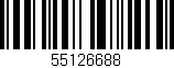 Código de barras (EAN, GTIN, SKU, ISBN): '55126688'