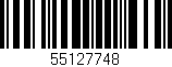 Código de barras (EAN, GTIN, SKU, ISBN): '55127748'