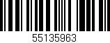 Código de barras (EAN, GTIN, SKU, ISBN): '55135963'
