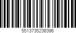 Código de barras (EAN, GTIN, SKU, ISBN): '5513735238396'