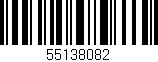 Código de barras (EAN, GTIN, SKU, ISBN): '55138082'