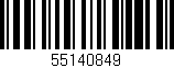 Código de barras (EAN, GTIN, SKU, ISBN): '55140849'