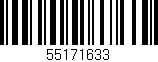 Código de barras (EAN, GTIN, SKU, ISBN): '55171633'