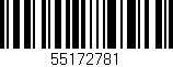Código de barras (EAN, GTIN, SKU, ISBN): '55172781'