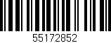 Código de barras (EAN, GTIN, SKU, ISBN): '55172852'