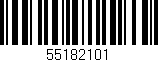 Código de barras (EAN, GTIN, SKU, ISBN): '55182101'