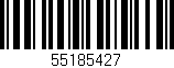 Código de barras (EAN, GTIN, SKU, ISBN): '55185427'