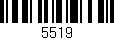 Código de barras (EAN, GTIN, SKU, ISBN): '5519'