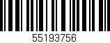 Código de barras (EAN, GTIN, SKU, ISBN): '55193756'