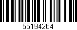 Código de barras (EAN, GTIN, SKU, ISBN): '55194264'