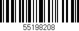 Código de barras (EAN, GTIN, SKU, ISBN): '55198208'