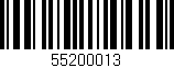 Código de barras (EAN, GTIN, SKU, ISBN): '55200013'