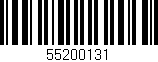 Código de barras (EAN, GTIN, SKU, ISBN): '55200131'
