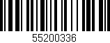 Código de barras (EAN, GTIN, SKU, ISBN): '55200336'
