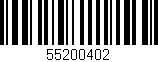 Código de barras (EAN, GTIN, SKU, ISBN): '55200402'