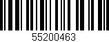 Código de barras (EAN, GTIN, SKU, ISBN): '55200463'