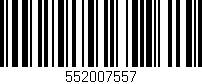 Código de barras (EAN, GTIN, SKU, ISBN): '552007557'