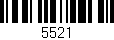 Código de barras (EAN, GTIN, SKU, ISBN): '5521'