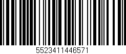 Código de barras (EAN, GTIN, SKU, ISBN): '5523411446571'
