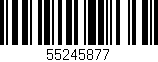 Código de barras (EAN, GTIN, SKU, ISBN): '55245877'