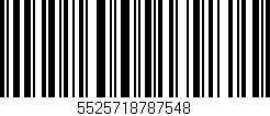 Código de barras (EAN, GTIN, SKU, ISBN): '5525718787548'