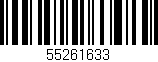 Código de barras (EAN, GTIN, SKU, ISBN): '55261633'