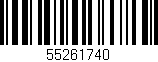 Código de barras (EAN, GTIN, SKU, ISBN): '55261740'