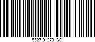 Código de barras (EAN, GTIN, SKU, ISBN): '5527-01278-GG'