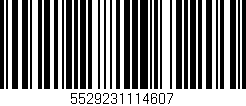 Código de barras (EAN, GTIN, SKU, ISBN): '5529231114607'