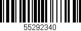 Código de barras (EAN, GTIN, SKU, ISBN): '55292340'