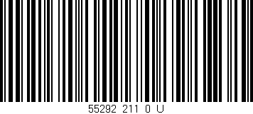 Código de barras (EAN, GTIN, SKU, ISBN): '55292_211_0_U'