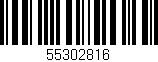Código de barras (EAN, GTIN, SKU, ISBN): '55302816'