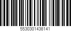 Código de barras (EAN, GTIN, SKU, ISBN): '5530301438141'