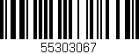 Código de barras (EAN, GTIN, SKU, ISBN): '55303067'
