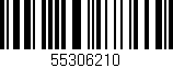 Código de barras (EAN, GTIN, SKU, ISBN): '55306210'