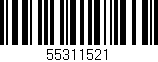 Código de barras (EAN, GTIN, SKU, ISBN): '55311521'