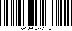 Código de barras (EAN, GTIN, SKU, ISBN): '5532594757824'