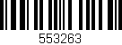 Código de barras (EAN, GTIN, SKU, ISBN): '553263'