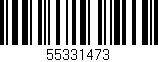 Código de barras (EAN, GTIN, SKU, ISBN): '55331473'