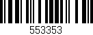 Código de barras (EAN, GTIN, SKU, ISBN): '553353'