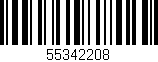 Código de barras (EAN, GTIN, SKU, ISBN): '55342208'