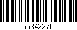 Código de barras (EAN, GTIN, SKU, ISBN): '55342270'