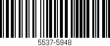 Código de barras (EAN, GTIN, SKU, ISBN): '5537-5948'