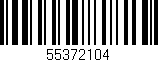 Código de barras (EAN, GTIN, SKU, ISBN): '55372104'