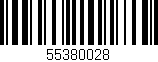 Código de barras (EAN, GTIN, SKU, ISBN): '55380028'