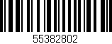 Código de barras (EAN, GTIN, SKU, ISBN): '55382802'